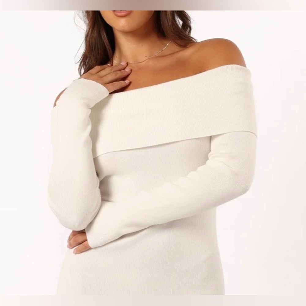 𝅺DAVID  BENJAMIN off shoulder or scoop neck dress vintage Y2K size 7 🌻Host Pick🌻